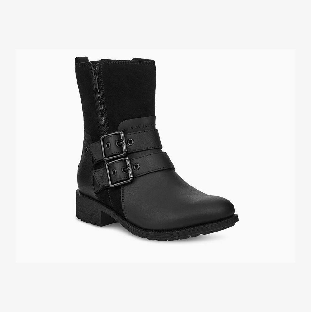 UGG Wilde - Boots Dame - Svart (NO-B201)